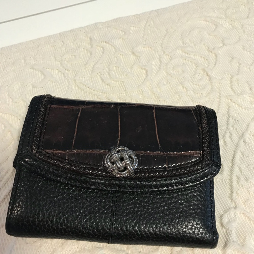 Brighton wallet with red inside.